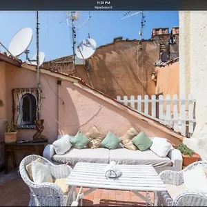 Terrace Navona Penthouse View Luxury Rome